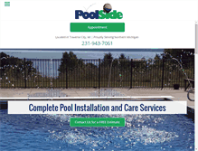 Tablet Screenshot of poolsidesales.com